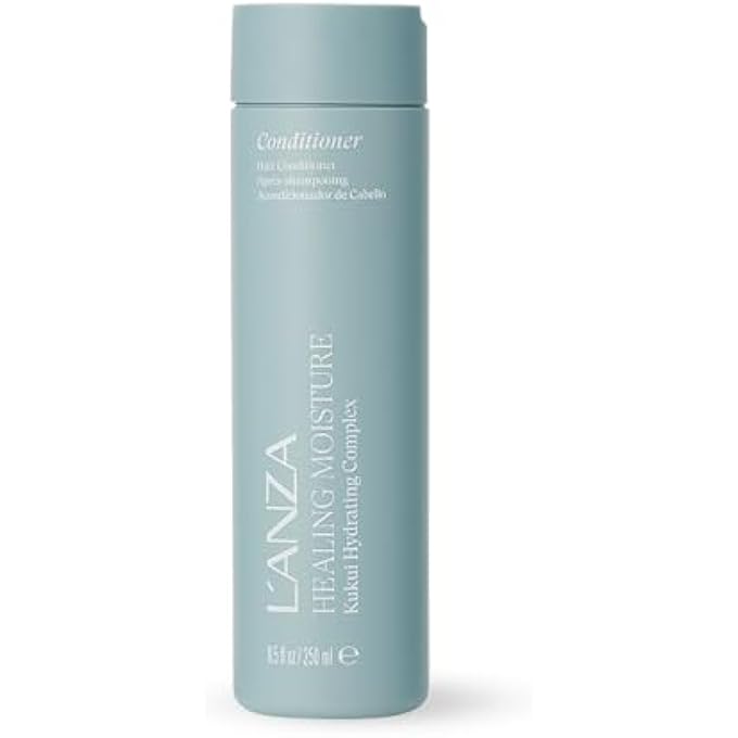 L'anza HEALING MOISTURE KUKUI NUT CONDITIONER, RENEWS STRENGTH, REPLENISHES MOISTURE, FOR A PERFECT SILKY LOOK,SUITABLE FOR ALL HAIR TYPES (8.5 FL OZ) - Image 1
